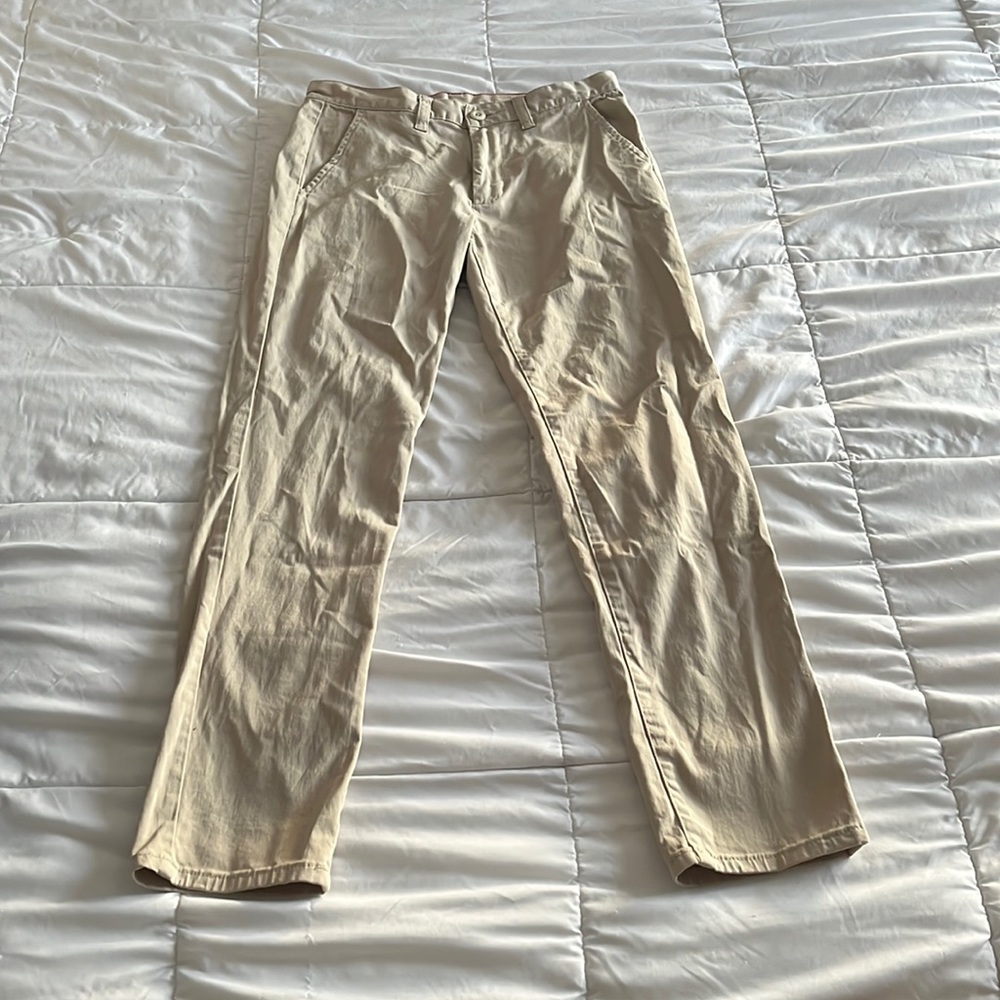 Tan Active Skate Pants